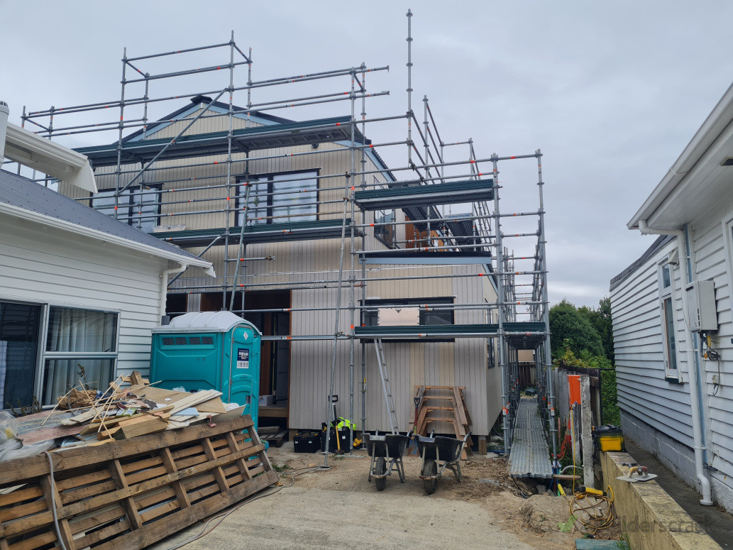 Nearing completion of two Townhouses