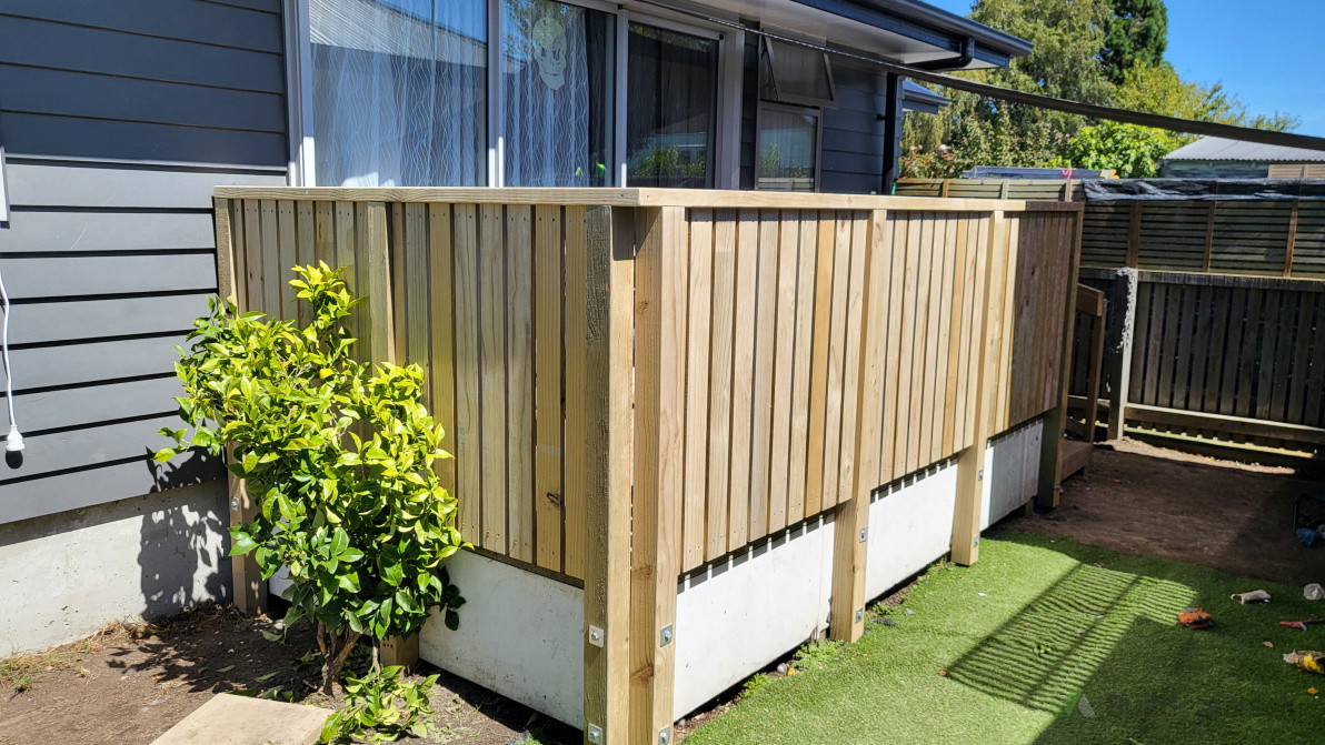 New Balustrade built to code.