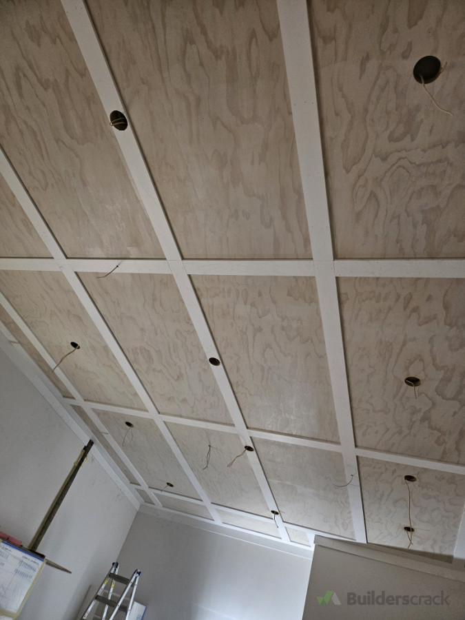 Ply and batten ceilings a feature in this 180sq sleep out
