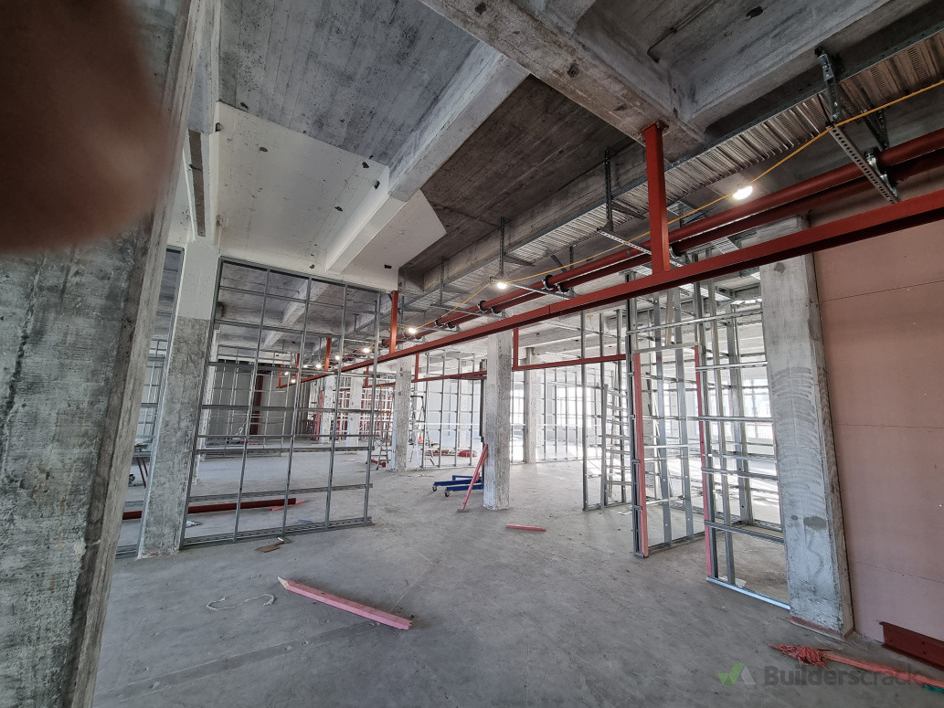 Site structural works.