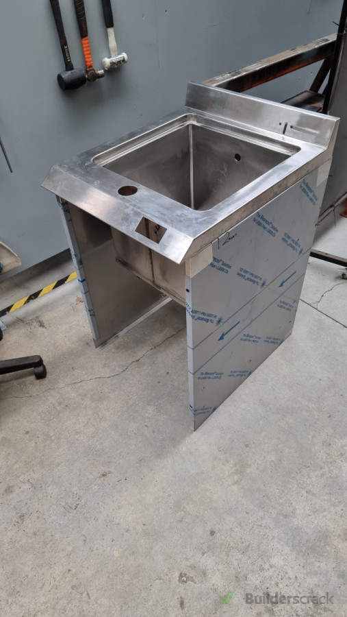Sheetmetal works. Laser Cutting and folding of new stainless steel sterilizer.