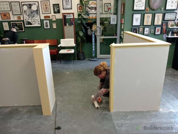 Entrance to waiting area