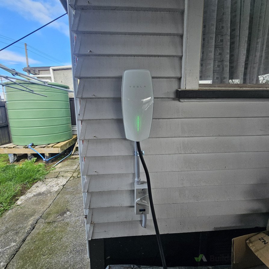 Tesla charger done for a happy client.