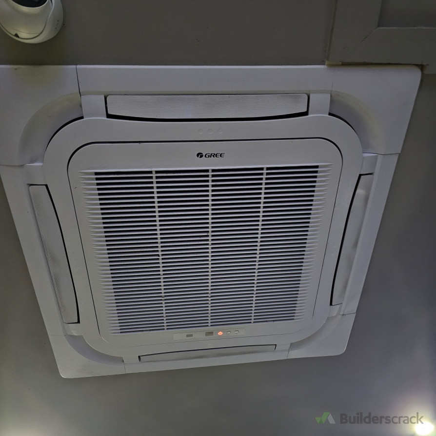 Installation of a cassette system.