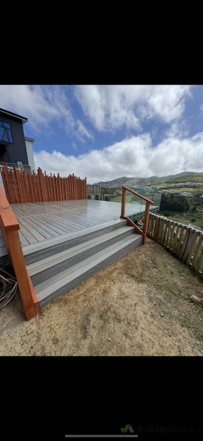 Deck and balustrade