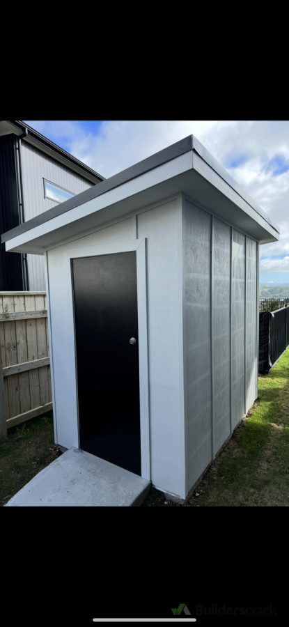 Garden shed.