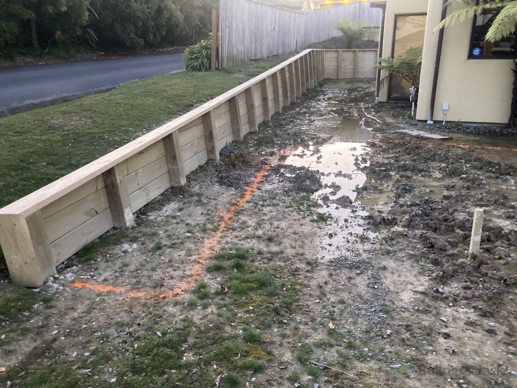 bog with a blocked silt trap