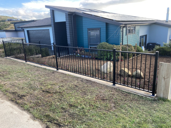 pool fence installed