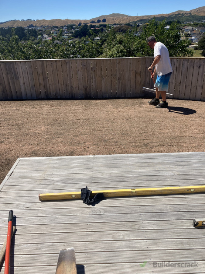 just a one final rake over