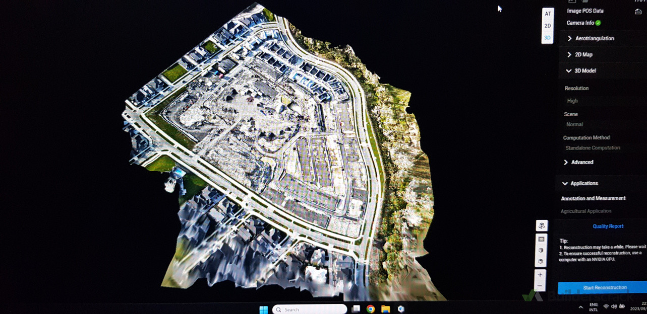 Aerial mapping/Surveying