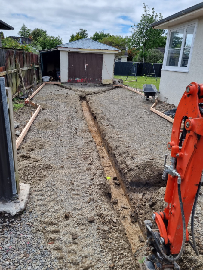 Drainage installation