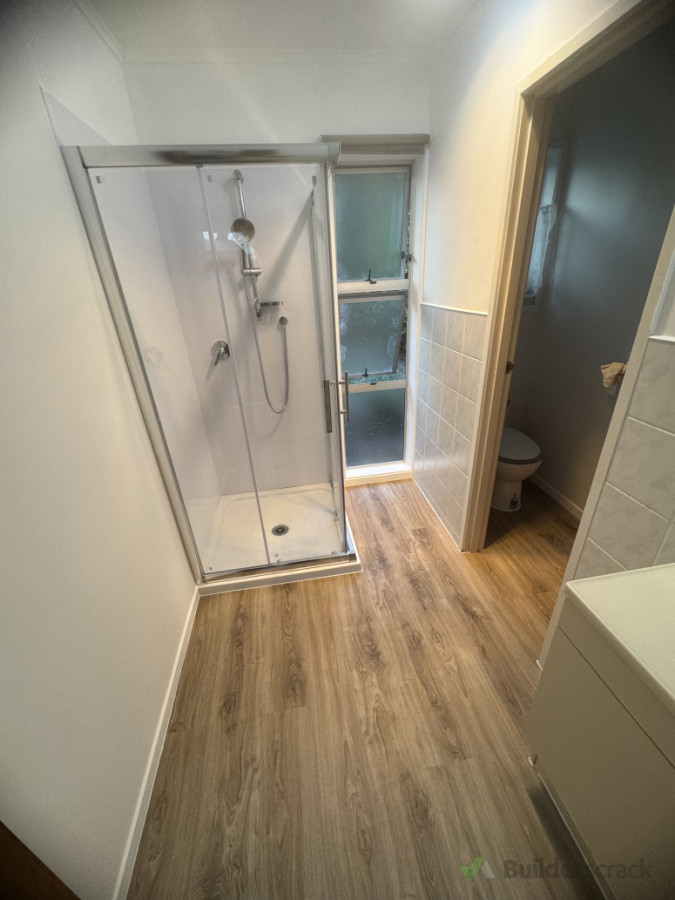 Complete the bathroom renovation