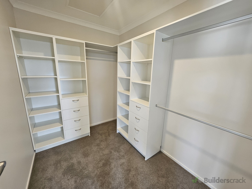Walk in Wardrobe Custom made and Installed