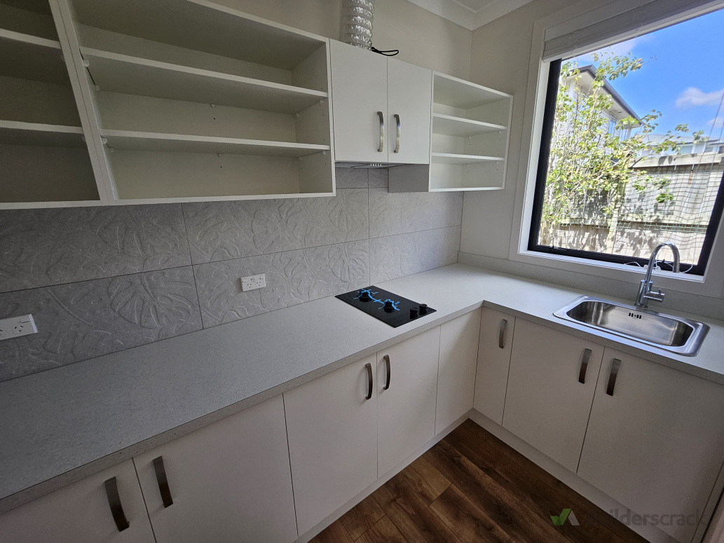 Scullery - Cabinetry with Laminate Benchtop/Splashback/Sink Installed
