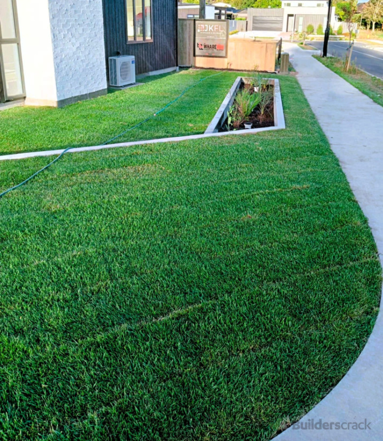 New lawn installation