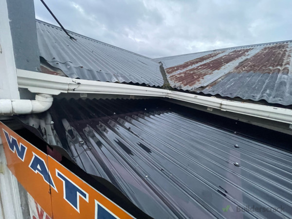 New roof installation