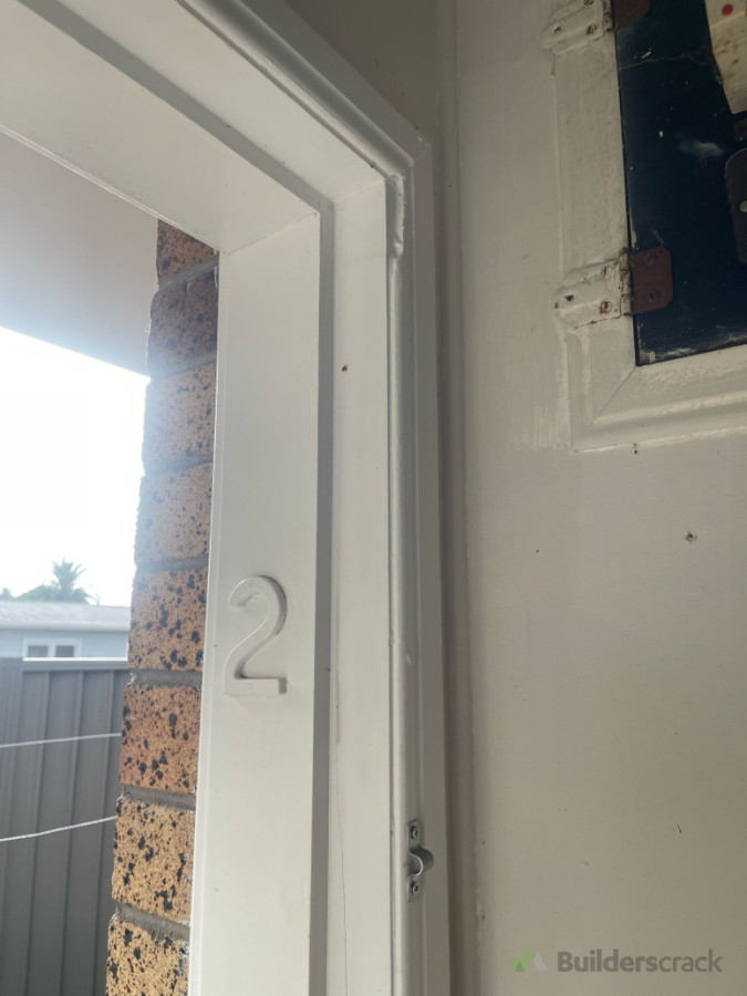 New door frame