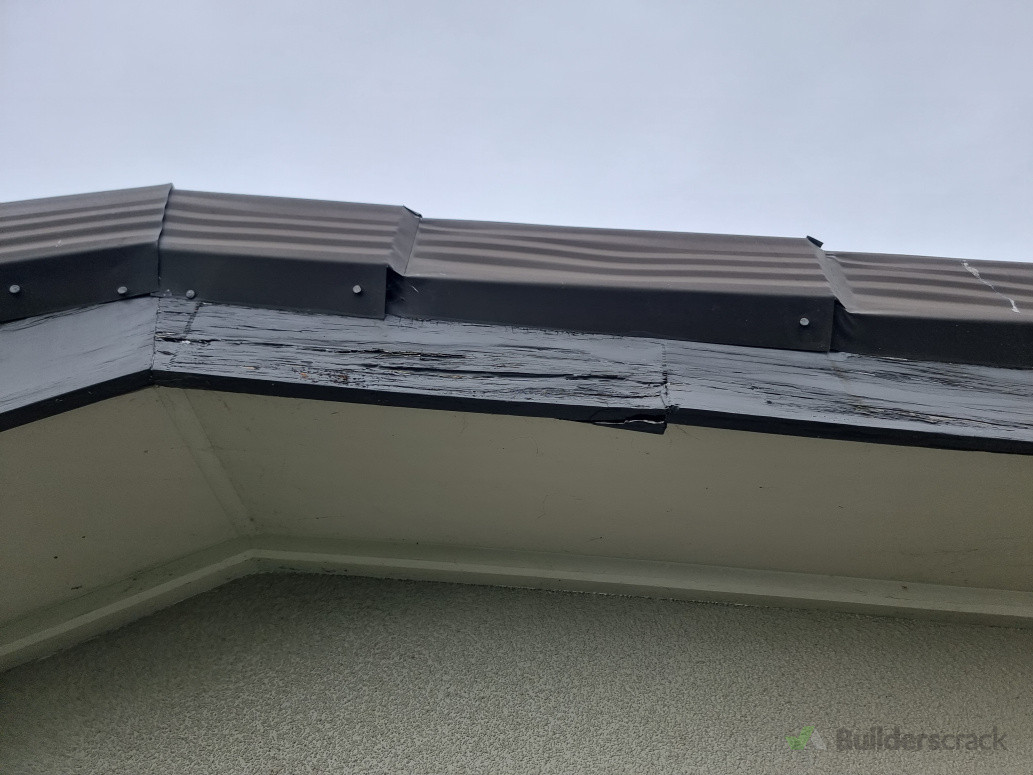 Rotting Fascia need to be fix.