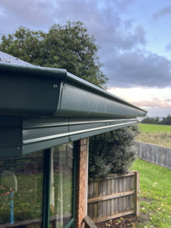 External Gutter After