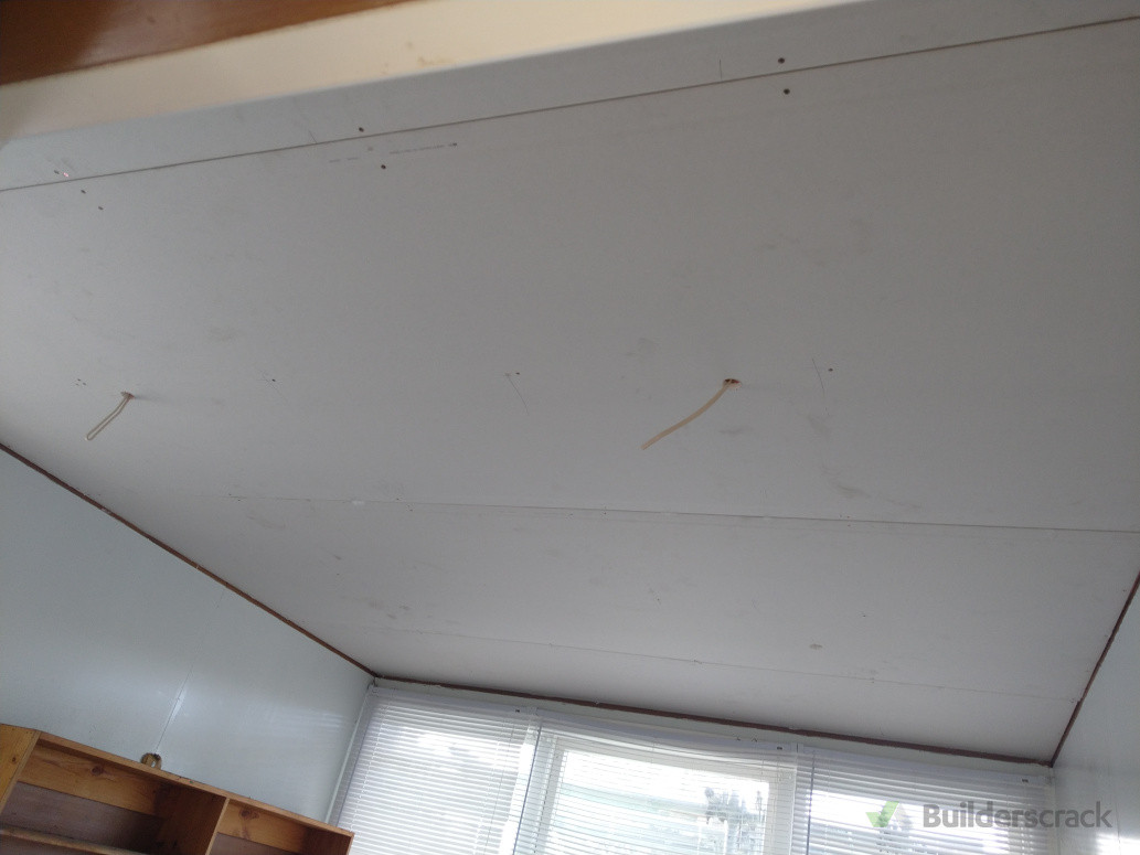 Rhondo,insulation,and ceiling install. Can plaster and paint aswell.