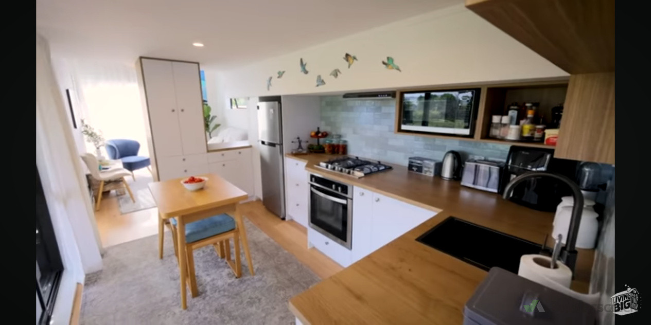 Custom drawing + custom kitchen fitout for cabins