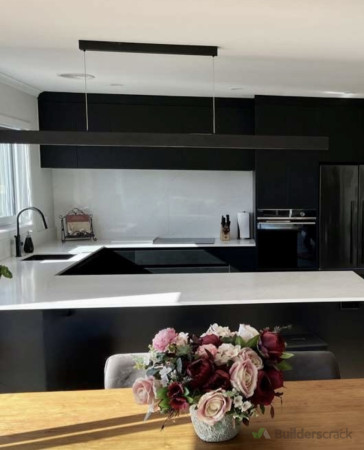 New Mastercraft Kitchen with breakfast bar