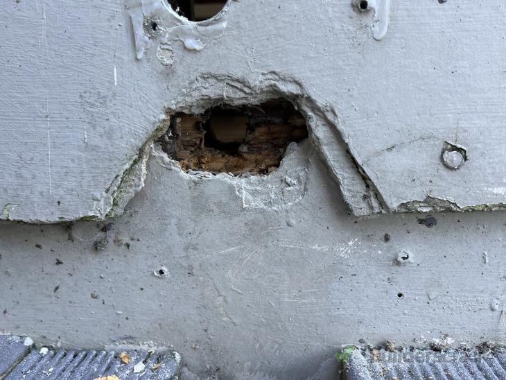 Cladding Patch Up Framing and cladding repair (#1113105) | Builderscrack
