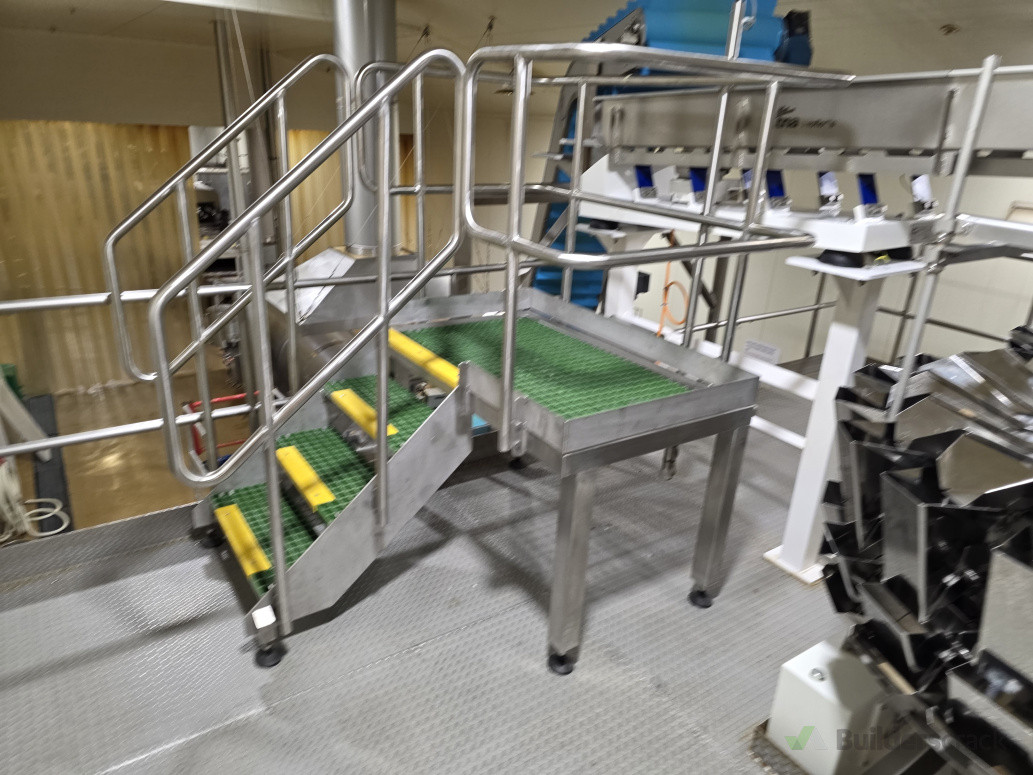 Installation of new stainless steel cleaning platform
