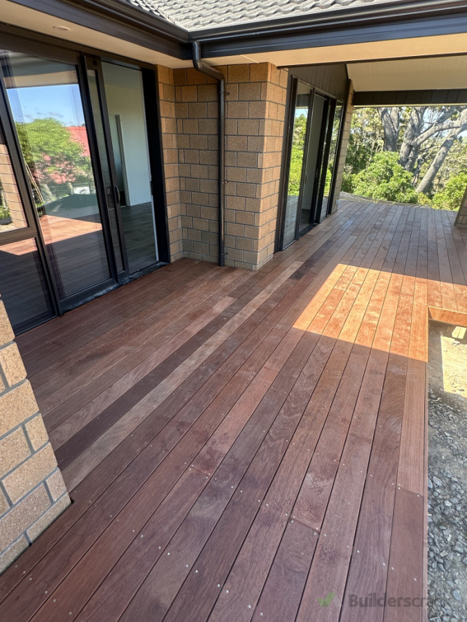 140 Kwila decking