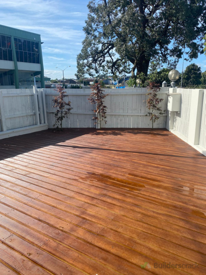 Deck Washing