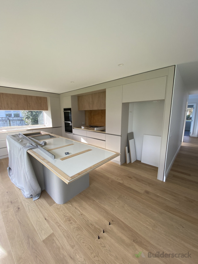 New kitchen in a full home reno