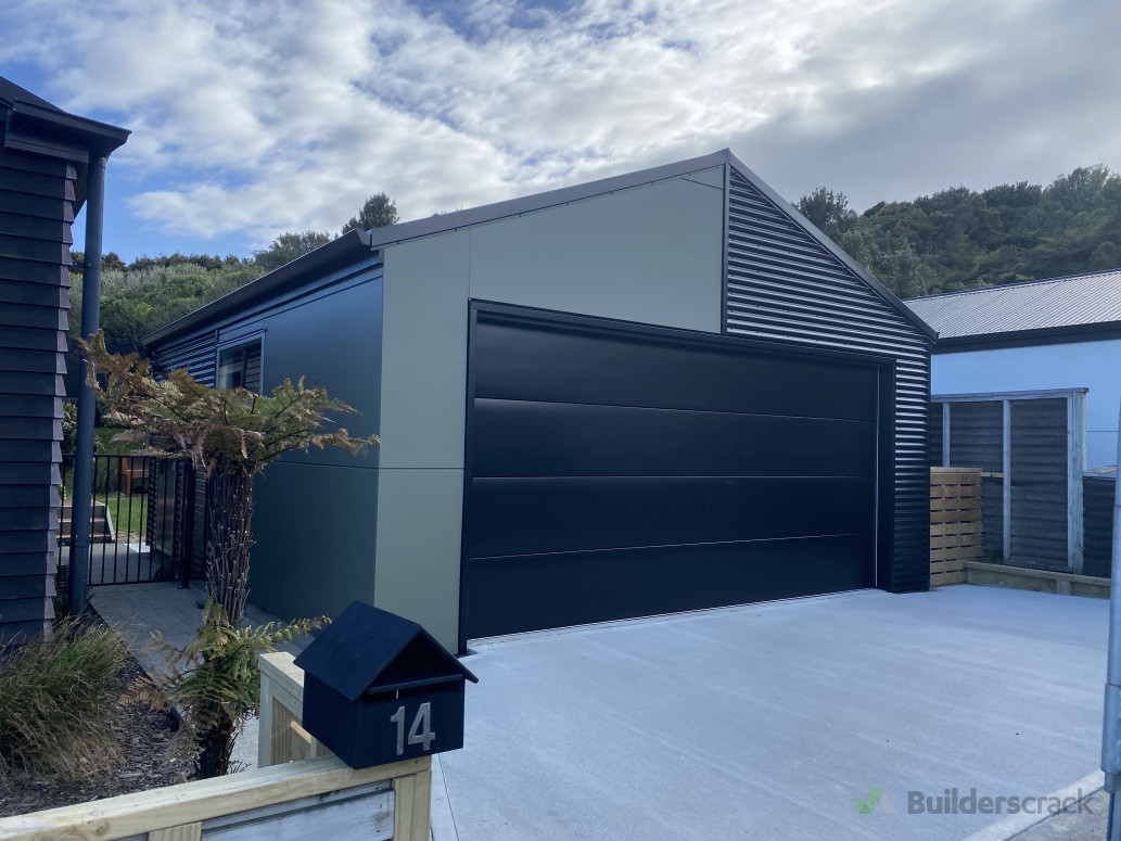 Completed brand new garage