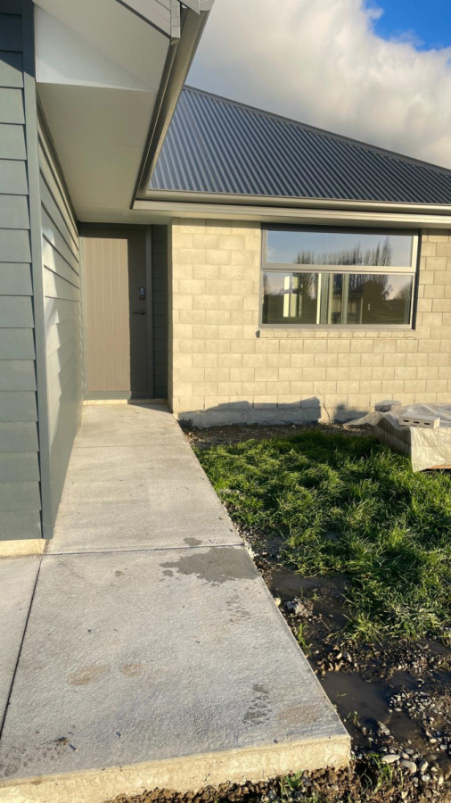 After building homes