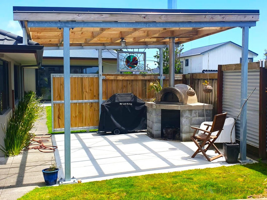 Outdoor living- metalwork and woodwork