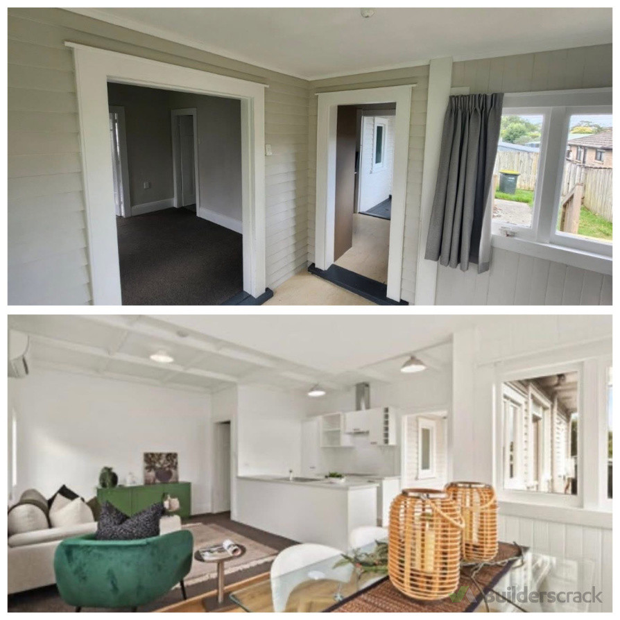 Open plan loving renovations