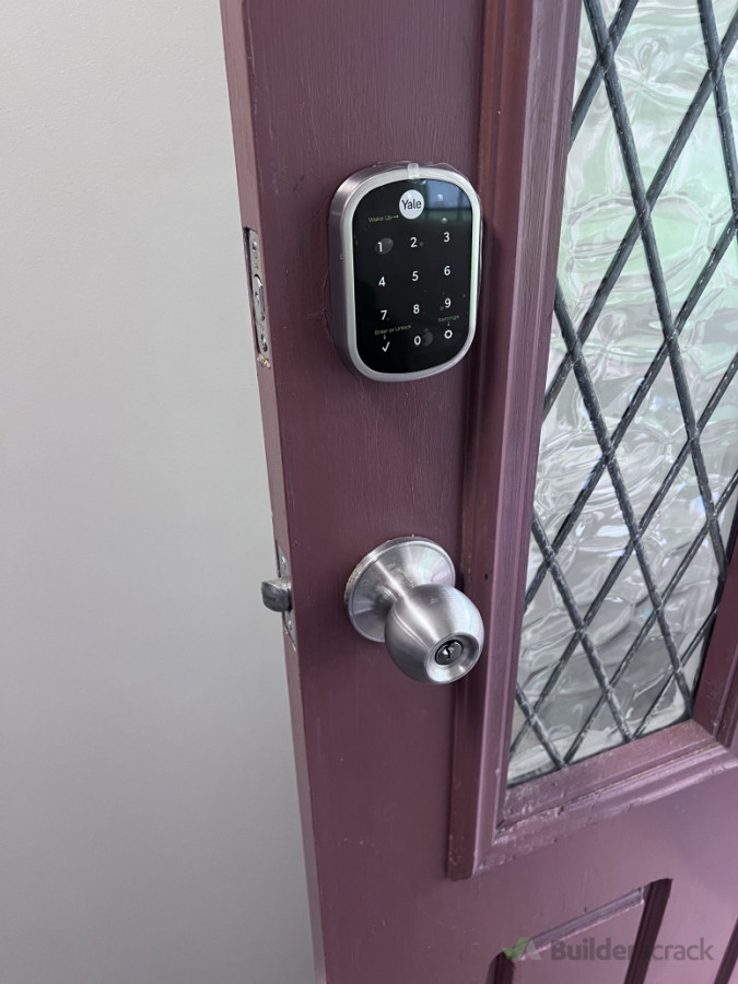 Digital lock installation
