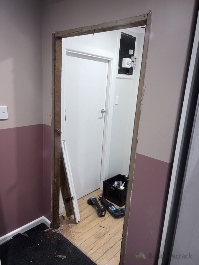 Replacement of the door