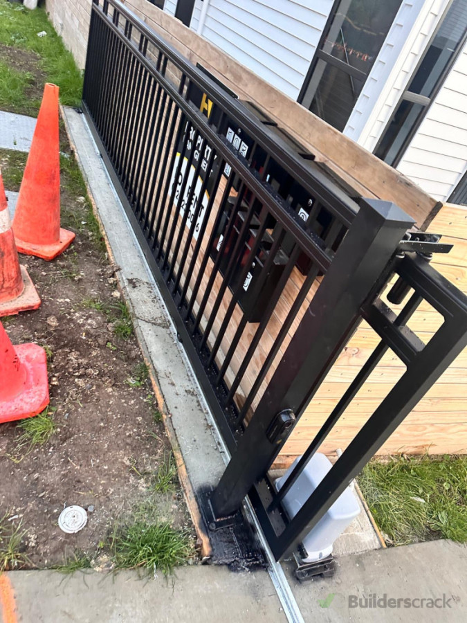 Gate installation