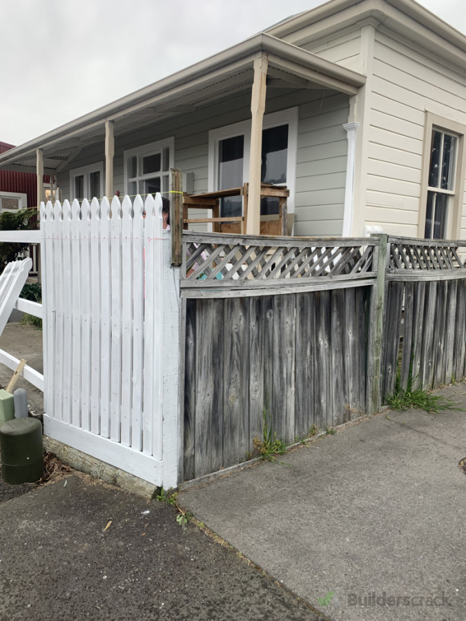 Replacing fence