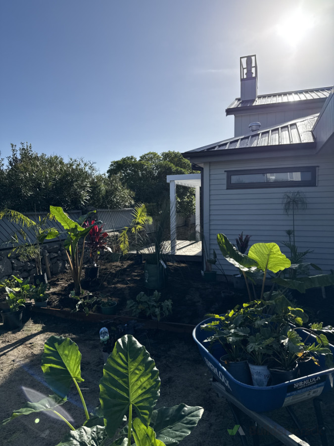 Planting in progress