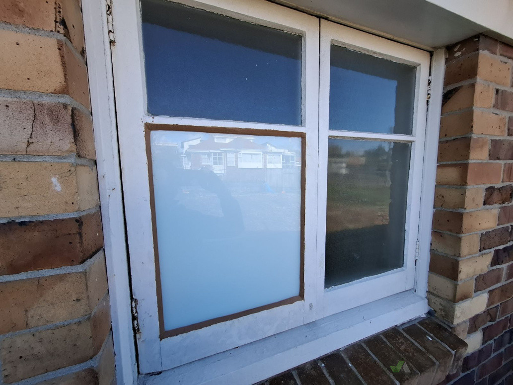 After glass replaced