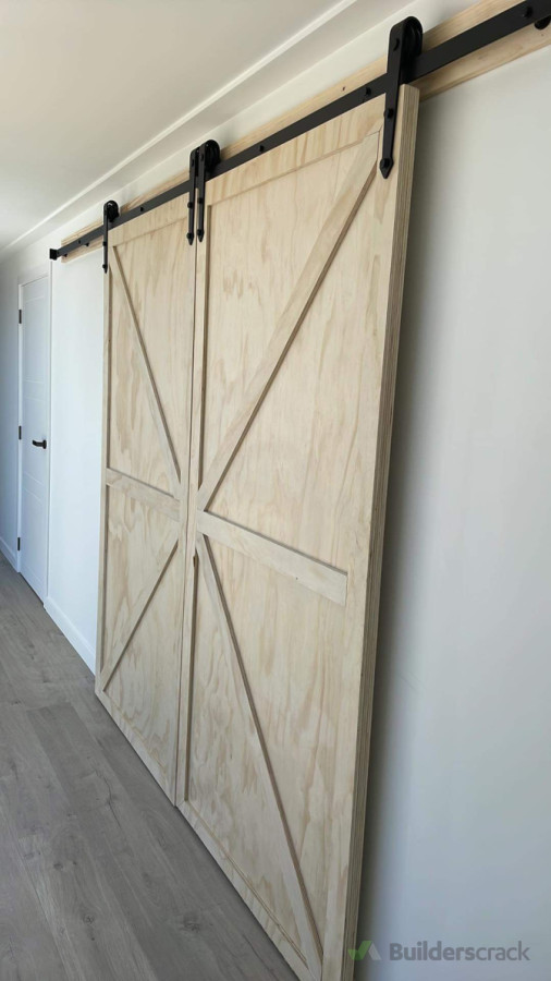 Custom built doors fitted to perfection