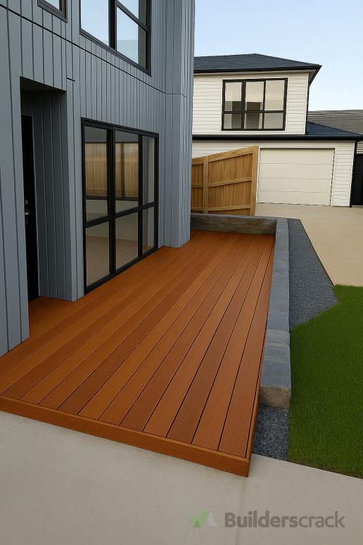 Entrance Deck Construction (with Optional Fence Colour Match) (#1118823 ...