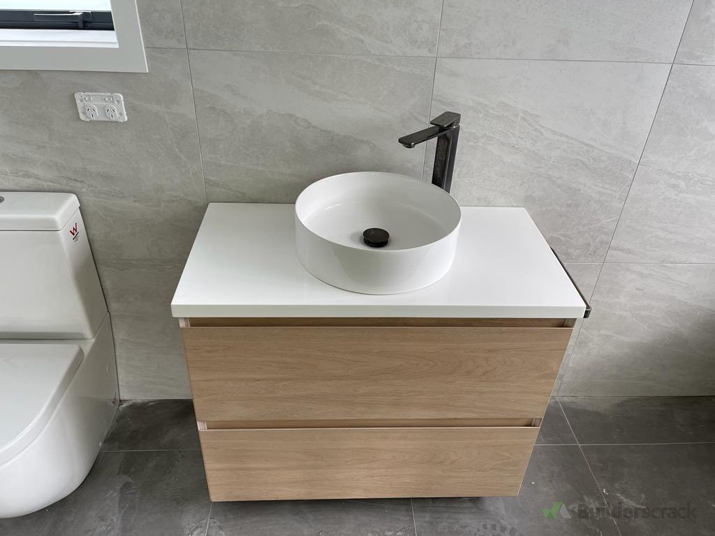 New vanity installation