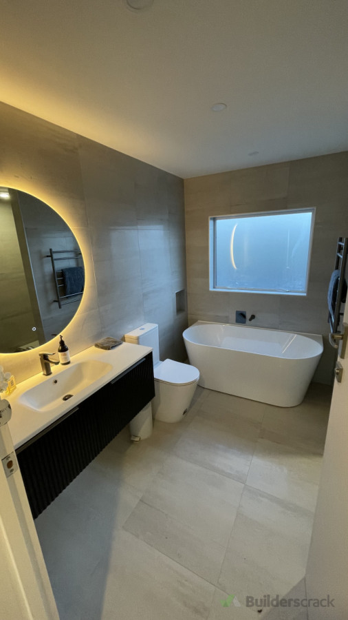 CompleteBathroom renovation