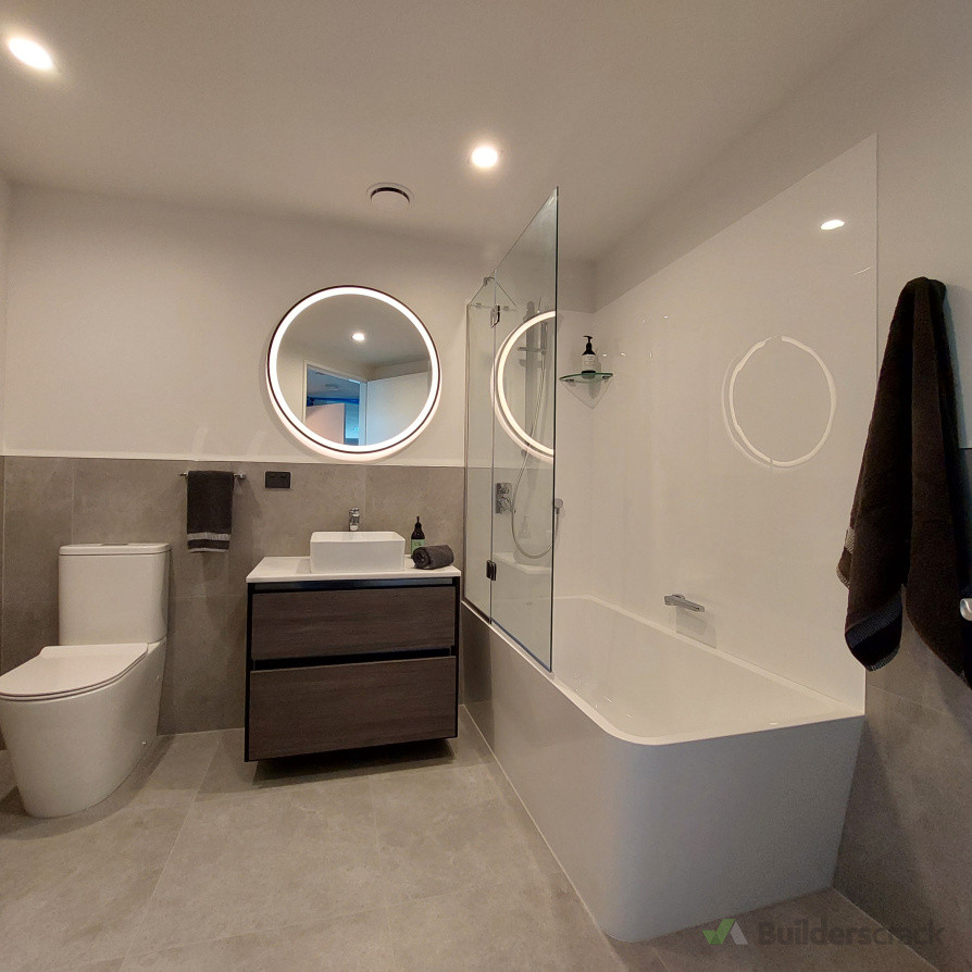 Modern Bathroom Renovation, Lower Hutt