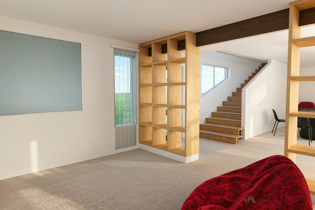 Townhouse internal render