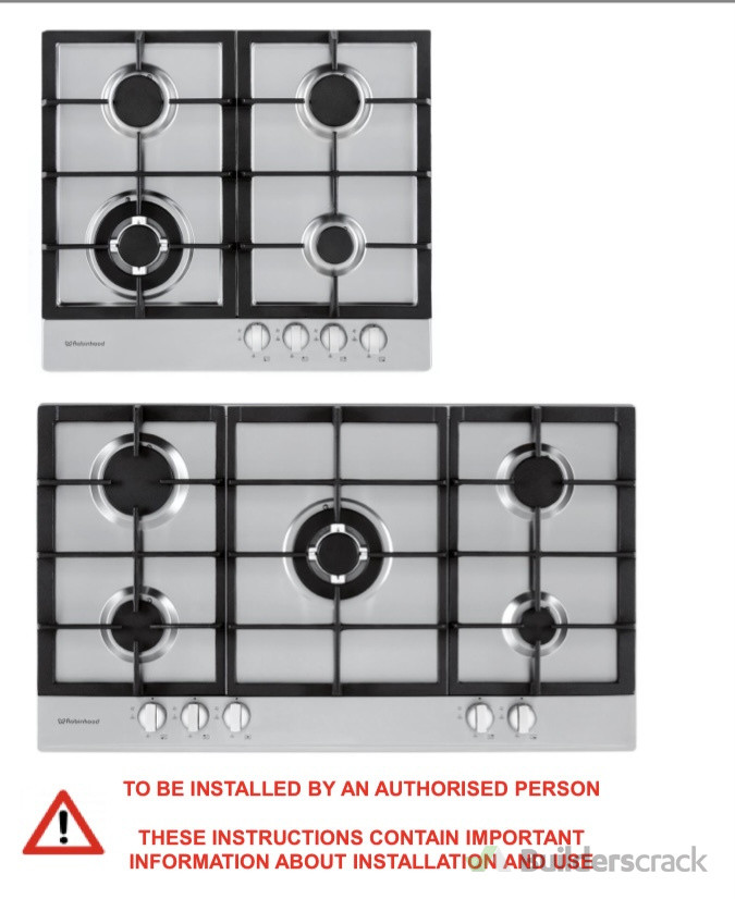 Trained and registered Gas fitters are the only ones authorised.