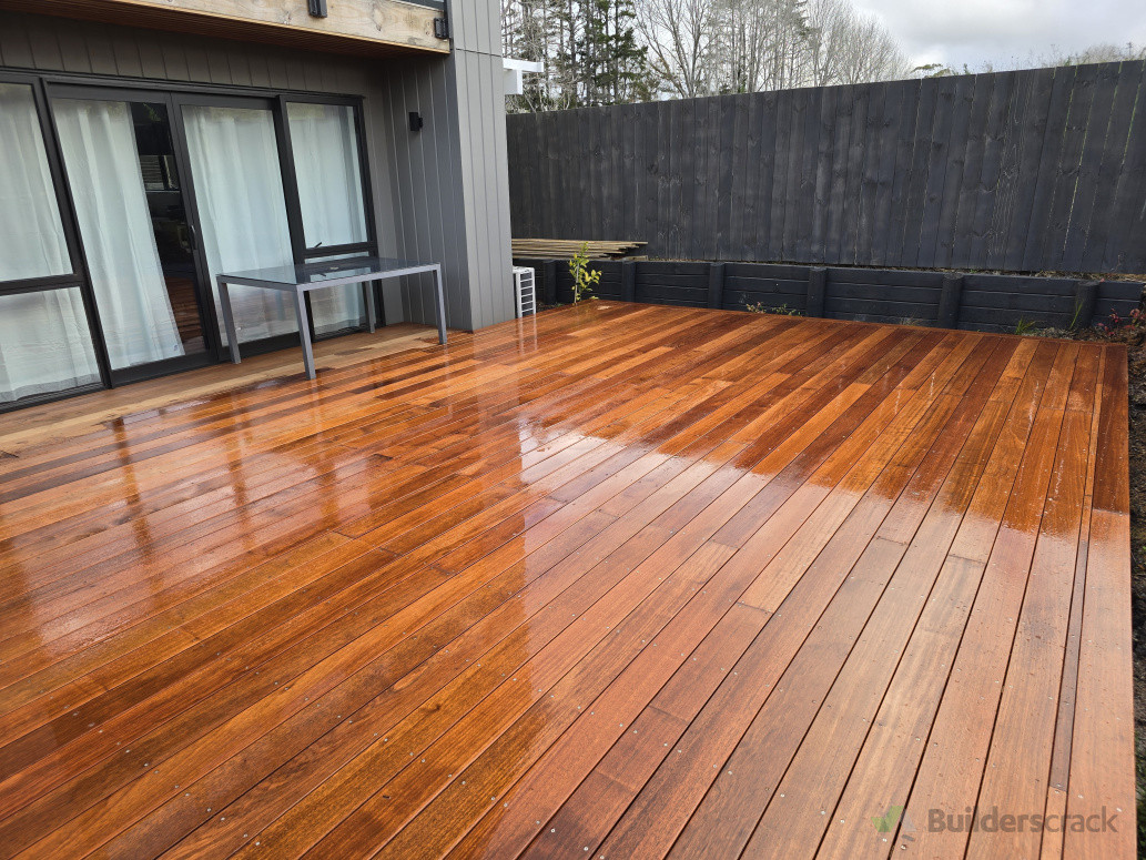 Another deck from kwila hardwood