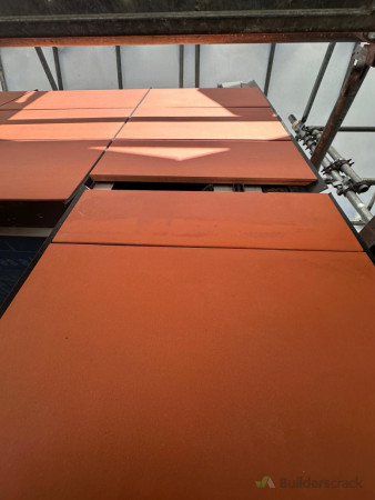 Tiles Installation @ Front Wall